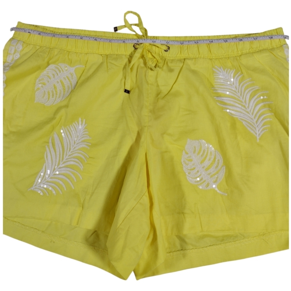 Lilly Pulitzer Katia‎ Embroidered Short Watch Hill Yellow - Picture 11 of 14